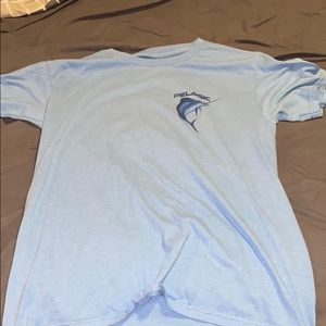 Blue short sleeve pelagic shirt. Size medium